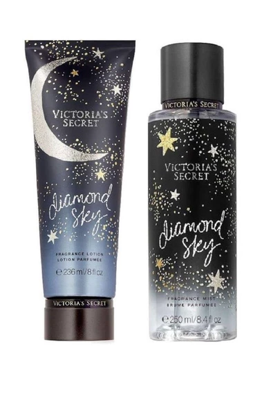 Victoria's Secret Diamond Sky Vücut Losyonu Ve Spreyi 2'li Set