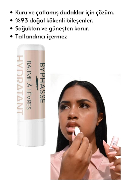 BYPHASSE Nemlendirici Dudak Bakım Kremi 2x4.8 GR - 3