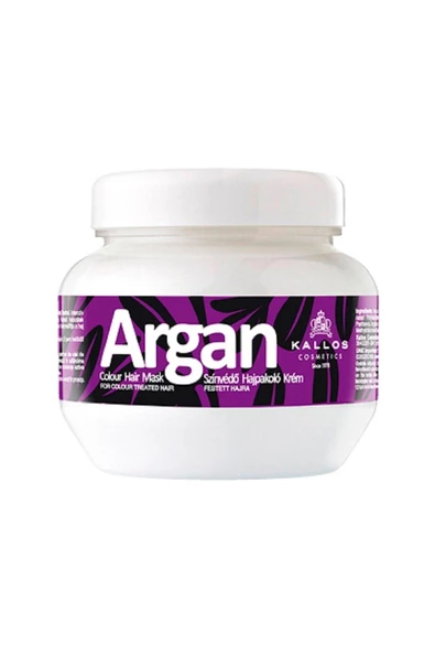 Kallos Cosmetics Argan Boyalı Saçlar Için Argan Yağlı Saç Bakım Maskesi 275ml