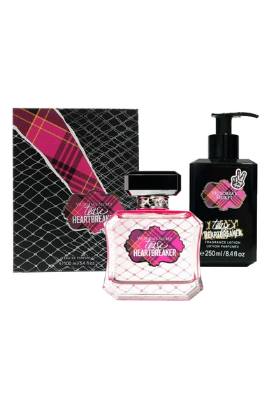 Victoria's Secret Tease Heartbreaker Edp 100 ml Kadın Parfüm + 250 ml Vücut Losyonu 2li Set