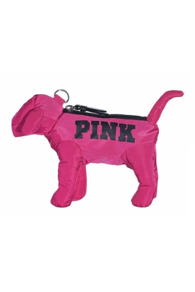 Victoria's Secret VS Pink Katlanabilir Puantiyeli Pupy Temalı Mini Çanta - 3