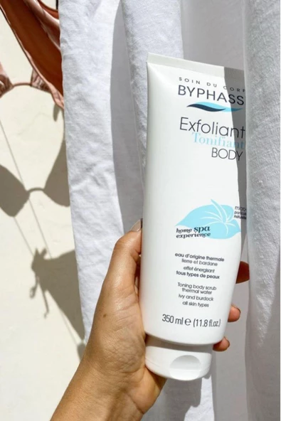 BYPHASSE Doğal Volkanik Tanecikli Ton Eşitleyici Vücut Peelingi 350ml - 5