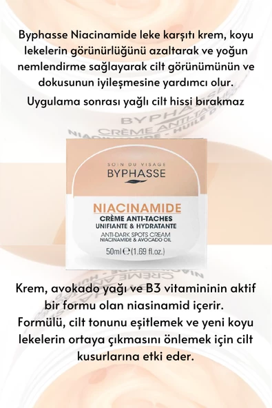 BYPHASSE Niacinamide Skin Booster Leke Karşıtı Krem 50ml - 2