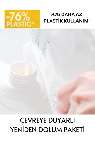 BYPHASSE Caresse Vanilya Çiçeği Özlü Kremli Duş Jeli Ekonomik Yeniden Dolum Paketi 1000ml - 6
