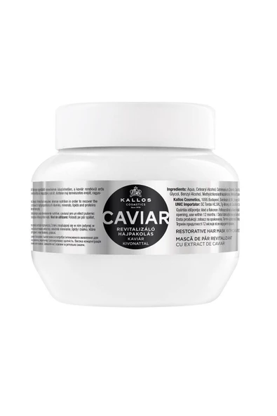 Kallos Cosmetics Cavıar Havyar Özlü Onarıcı Saç Bakım Maskesi 275ml
