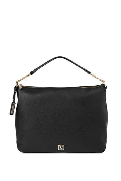 Victoria's Secret Kadın Siyah Hobo Çanta - 2