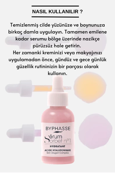 BYPHASSE Yoğun Nemlendirici ve Canlandırıcı Serum Şerbeti 50ml - 3