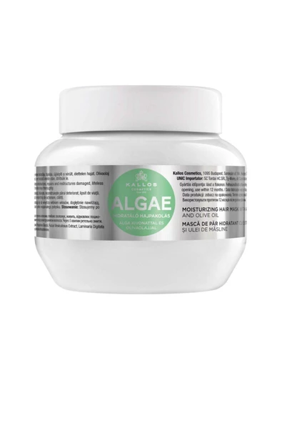 Kallos Cosmetics Algae Yosun Özü Ve Zeytinyağı Içeren Nemlendirici Saç Bakım Maskesi 275 ml