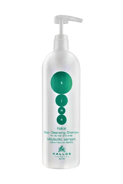 Kallos Cosmetics Yağlı Saç Ve Saç Derisi Için Derin Temizleyici Şampuan 1000ml
