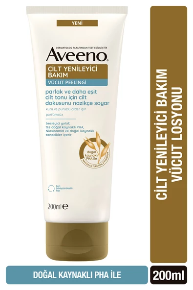 Aveeno Skin Renewal Cilt Yenileyici Vücut Peelingi 200 ml - 3