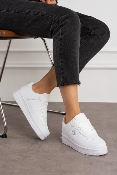 La Grande  Air Kadın Beyaz Sneaker Spor Ayakkabı - Resim 2