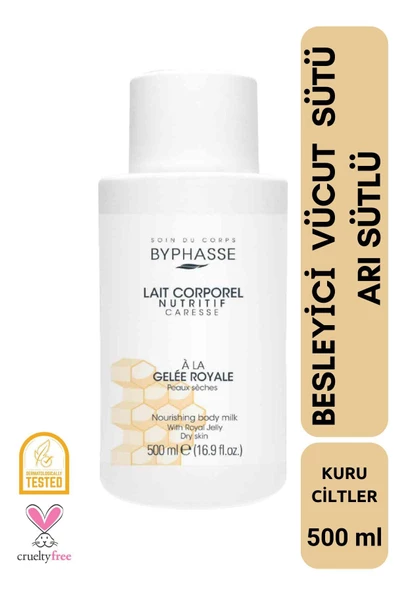 BYPHASSE Besleyici Vücut Sütü - Arı Sütlü 500ml
