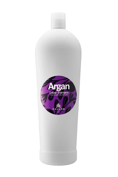Kallos Cosmetics Argan 1000ml Boyalı Saçlar Için Renk Koruyucu Şampuan