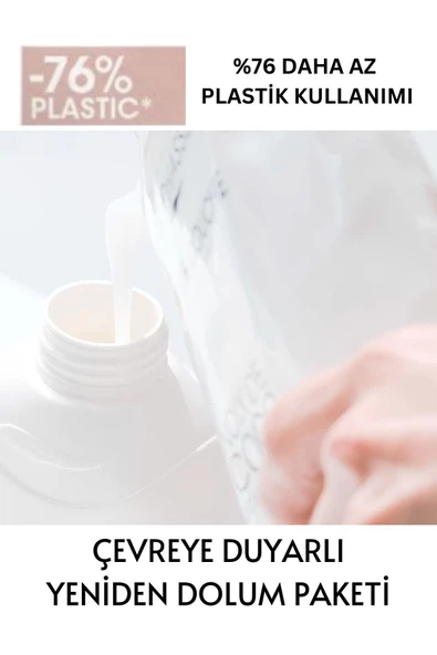 BYPHASSE Caresse Hindistan Cevizi Özlü Kremli Duş Jeli Ekonomik Yeniden Dolum Paketi 1000ml - 5