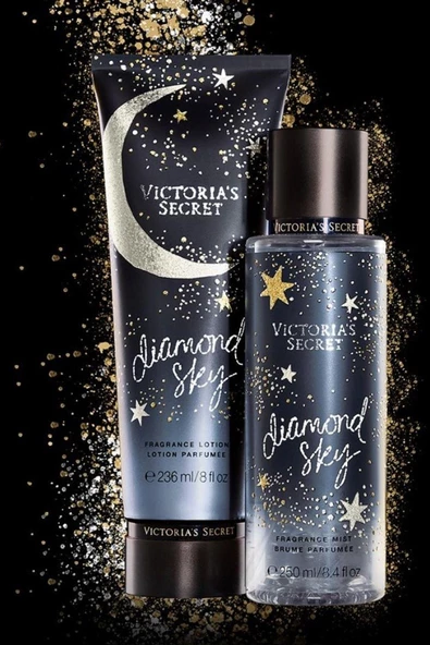 Victoria's Secret Diamond Sky Vücut Losyonu Ve Spreyi 2'li Set - Resim 2