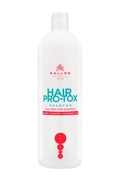 Kallos Cosmetics Hair Pro-tox 500ml Keratin, Kolajen Ve Hyaluronik Asitli Şampuan