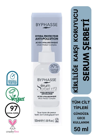 BYPHASSE Kirliliğe Karşı Koruyucu Serum Şerbeti 50ml