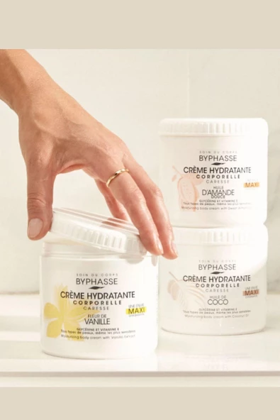BYPHASSE Nemlendirici Vücut Kremi Vanilya Özlü 500ml - 5