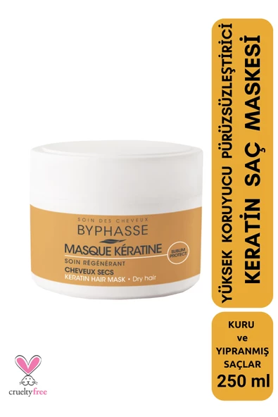 BYPHASSE Keratin Saç Maskesi 250ml