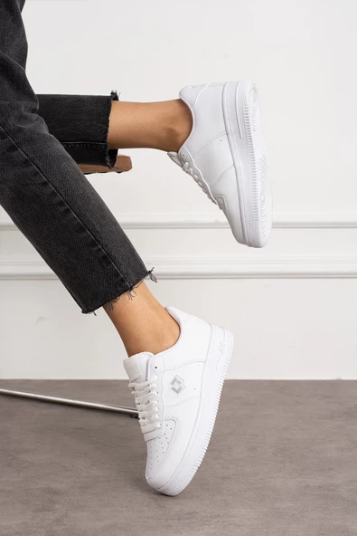 La Grande  Air Kadın Beyaz Sneaker Spor Ayakkabı - Resim 3