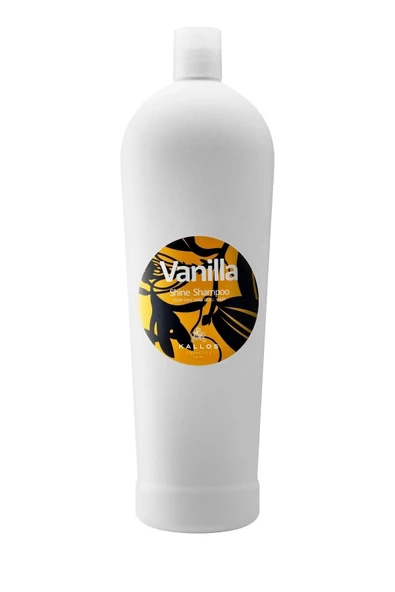 Kallos Cosmetics Vanilla Shine 1000ml Kuru Ve Mat Saçlar Için Işıltı Verici Şampuan