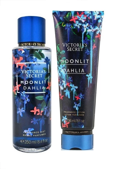 Victoria's Secret Moonlit Dahlia Vücut Losyonu Ve Spreyi 2'li Set