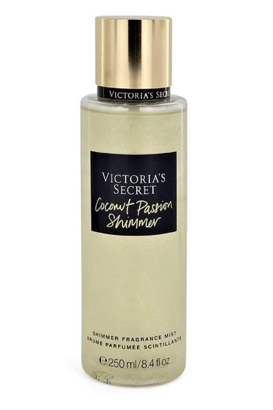 Victoria's Secret Coconut Passion Shimmer Mist 250 ml Simli Işıltılı Vücut Spreyi