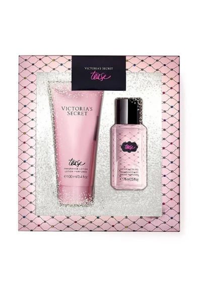 Victoria's Secret Tease 75 Ml Vücut Spreyi + 100 Ml Vücut Losyonu Hediye Seti