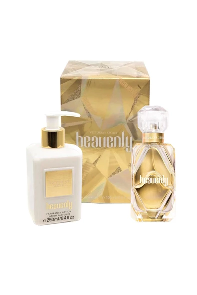 Victoria's Secret Heavenly Edp 100 ml Kadın Parfüm + 250 ml Vücut Losyonu 2li Set - 2