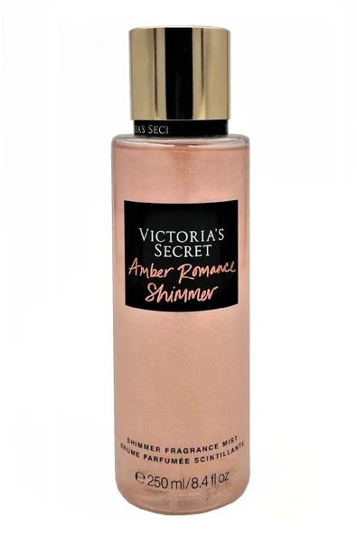 Victoria's Secret Amber Romance Shimmer Mist 250 ml Simli Işıltılı Vücut Spreyi
