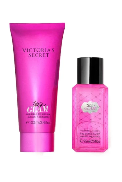 Victoria's Secret Tease Glam 75 Ml Vücut Spreyi + 100 Ml Vücut Losyonu Hediye Seti