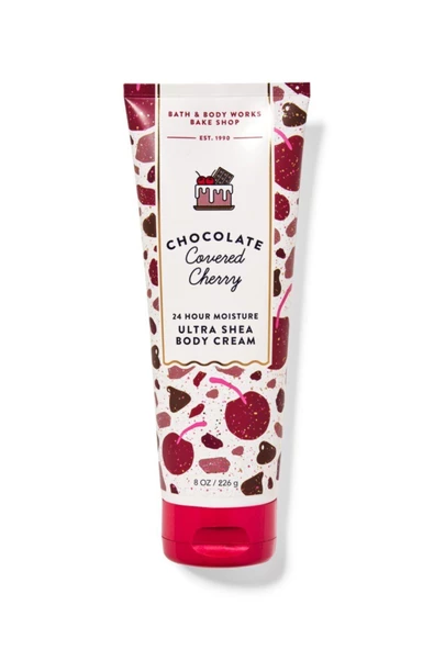 Bath & Body Works Chocolate Covered Cherry Shea Içeren Vücut Kremi 226gr