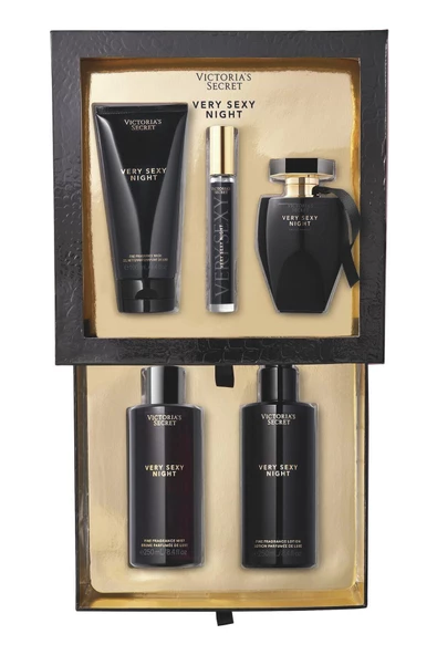 Victoria's Secret Very Sexy Night Edp 100ml Kadın Parfüm Seti 5 Parça