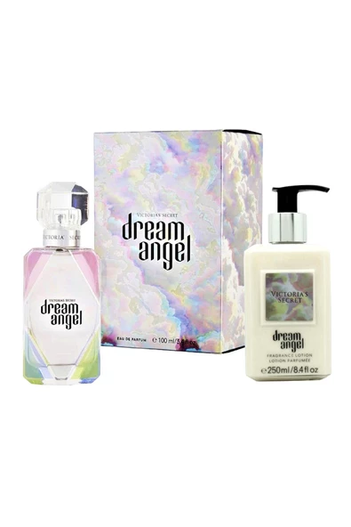 Victoria's Secret Dream Angel Edp 100 ml Kadın Parfüm 250 ml Vücut Losyonu 2li Set