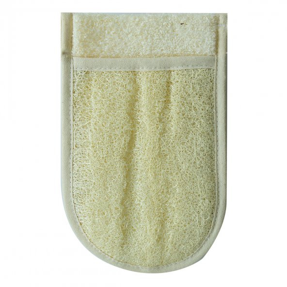 Doğal Kabak Lifli Banyo Duş Eldiveni Kese 15x25 Cm - 3
