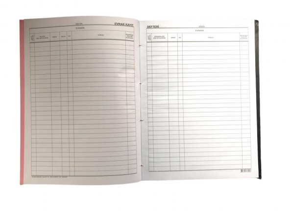Kocaoluk Evrak Kayıt Defteri (100 Yaprak Ciltli) - 2