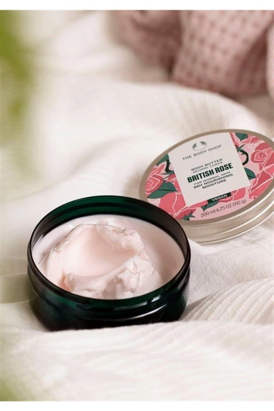 The Body Shop British Rose Body Butter - Resim 2