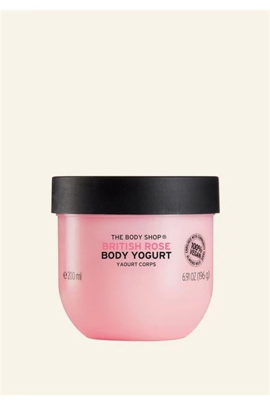 The Body Shop British Rose Body Yogurt 200ml ürün görseli
