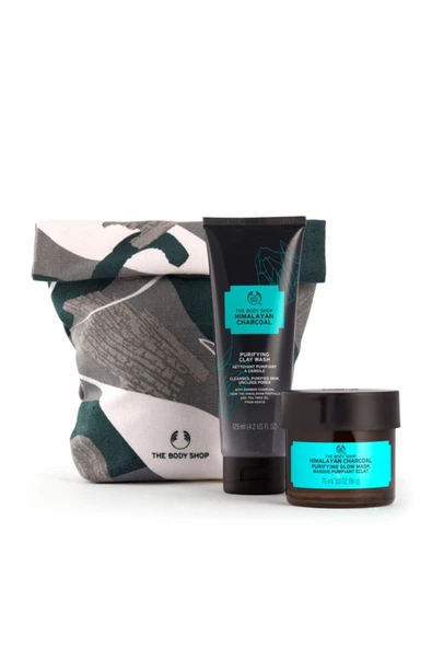 The Body Shop Himalayan Charcoal 2'li Arındırıcı Hediye Seti