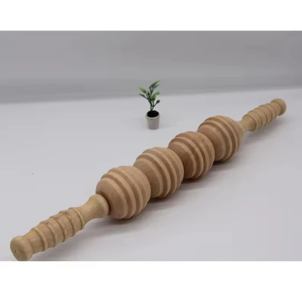 Madero Terapi & Selülit Ahşap Masaj Sopası Model 10 - 3