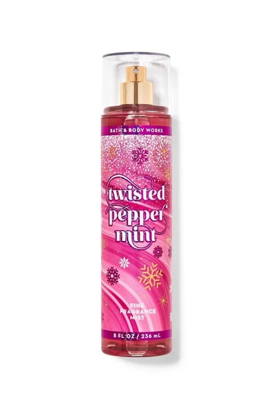 Bath & Body Works Twisted Peppermint Vücut Spreyi 236 ml ürün görseli