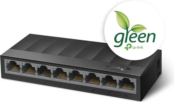 TP-LINK LS1008G 8PORT 10/100/1000 YÖNETİLEMEZ SWITCH - 2