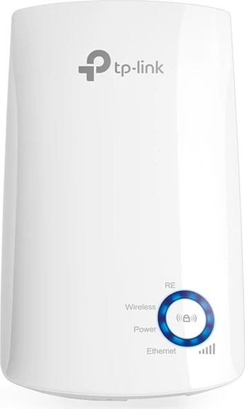 TP-Link TL-WA850RE, N300 Mbps, 1 Ethernet Bağlantı Noktalı Wi-Fi Güçlendirici/Hotspot, Access Point Modu, Tüm Wi-Fi Yönlendiriciler ile Çalışır, Wi-Fi 4 Menzil Genişletici