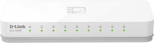 D-LINK DES-1008C 8 Port 10/100Mbps Switch - 2