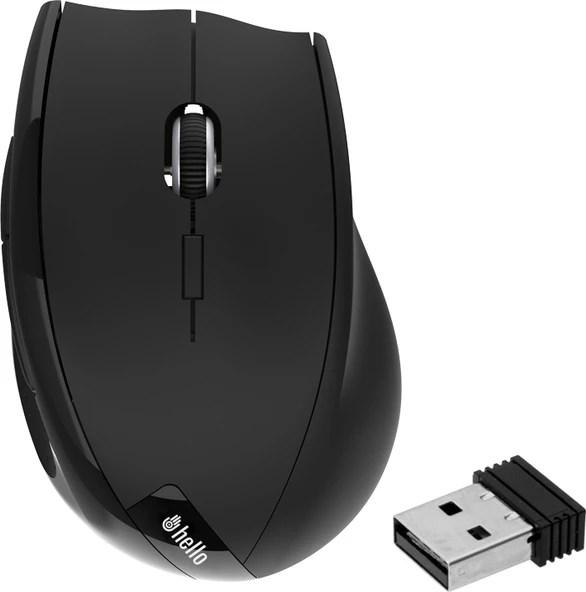 Hello HL-4704 2.4ghz 1600DPI 5d Kablosuz Optik Oyuncu Mouse