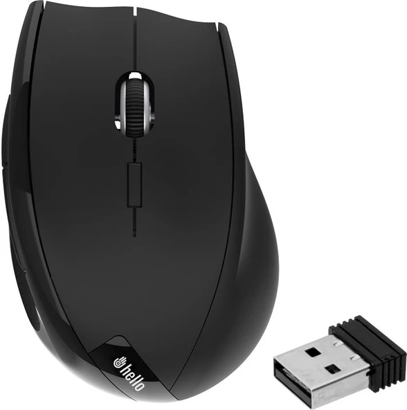 Hello HL-4704 Kablosuz Optik Oyuncu Mouse 2.4ghz 1600DPI 5d