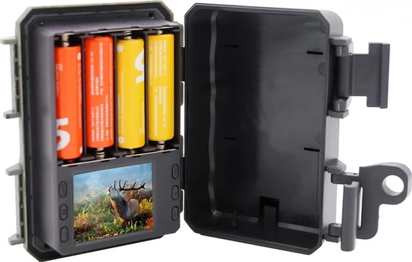 Powermaster KH-661 20 Mp 1080P 22 LED Pır Sensörlü Mini Fotokapan Kamuflaj Kamera - 2