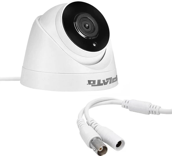 Plato PL-20318 2 Mp  3.6 mm Plastik Kasa Ahd Dome  Kamera - 2