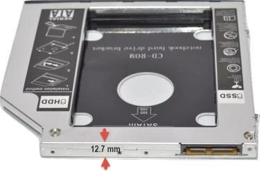 OEM Notebook HDD - SSD Kızak Normal Tip 12.7mm 2.5''