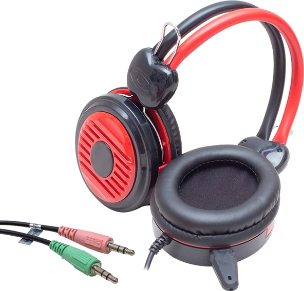 Melek Store Magıcvoıce X6 3.5mm Aux Girişli Kulaküstü Stereo Mikrofonlu Oyuncu Kulaklık - 2